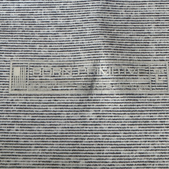 Born Primitive High Waist Swift Run Booty Light Gray Athletic Shorts Size L - Picture 4 of 11